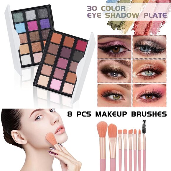 All In On Makeup Kit Makeup Set For Teens, Women, Girl and Beginners Includes Ey - Picture 3 of 7